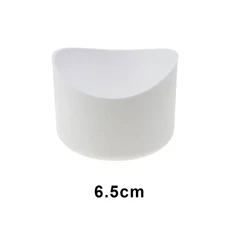 JCD 6.5cm 실리콘 컵베이스 보호 커버 고무 바닥 슬리브 절연 미끄럼 방지 물병 액세서리, 02 White, 1개