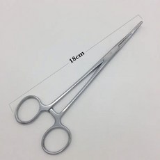 彩鈦止血鉗 釣魚脫鉤鉗 不銹鋼彎頭止血鉗釣魚鉗止血剪摘鈎器釣魚取鈎鉗垂釣用品漁具配件, 白色, 1個