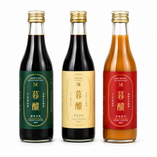 暮朝食粹Muzhao 純釀醬油禮盒, 1盒, 150ml