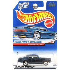 Hot Wheels 핫휠 1999 First 에디션s 1970 '70 Chevy Chevelle SS 다크 블루 #4_151959
