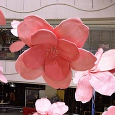 대형 조화 장식 세트 꽃 모형 포토존 인테리어용 양귀비, 스타일 B 60cm