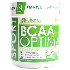 NutraKey BCAA複合蛋白粉, Green Apple Blast, 1罐, 441g