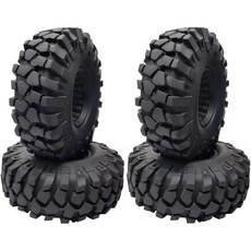 Axial SCX10 III AXI03007 90046와 호환되는 Traxxas TRX4 D90용 MST 19인치 108mm 고무 타이어 휠 110 RC 크롤러 카, Axial SCX10 III AXI03007 90046