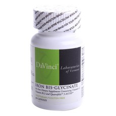 DaVinci Laboratories 鐵珠-甘氨酸膠囊, 60顆, 1罐