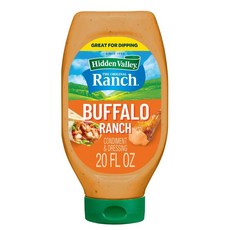히든벨리 버팔로 랜치 소스 토핑 앤 드레싱 Hidden Valley Buffalo Ranch, 1개, 591ml