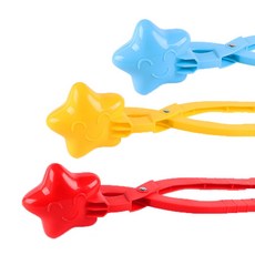 KC인증 로앤제이 눈오리집게 크리스마스 스노우볼메이커 눈뭉치 제조기, 1개, 20g, 6.별