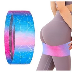 제이와이 힙업 루프밴드 필라테스 요가 스쿼트 홈트 스쿼트 힙밴드 스쿼트 하체 근력 운동 밴드, 핑크, 1개