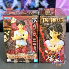 BANPRESTO ONE PIECE 劇場版 RED DXF THE GRANDLINE MEN vol.6 魯夫 公仔, 1個