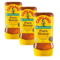 [호주정품직구-최신생산품] 자연산 명품 꿀 카필라노 천연벌꿀 업사이드다운 (튜브형) 500그램 X 3통, 500g, 3개