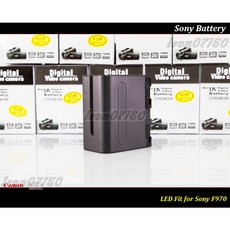Sony NP-F970 7800mAh LED燈專用電池 台灣現貨 CN160補光燈適用, 1個, NP-F970 (7800mAh)* 1