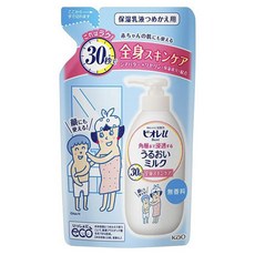 Biore 蜜妮 深層浸透保濕身體乳液補充包 無香, 1包, 250ml