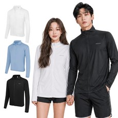 UPF50+[남여공용/자체제작] 비키비키 제이드 여성 남성 래쉬가드 커플 상의 긴팔 수영복 빅사이즈 자외선차단 비치웨어