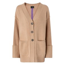 핀코 포켓 골지 가디건