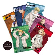 L型資料夾組(6入)-東京復仇者A款(綜), 1個