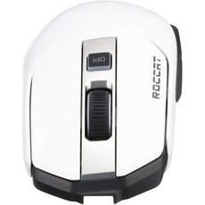 ROCCAT Kain 202 PC 게이밍 무선 마우스 AIMO RGB 조명 16000 DPI 광학 Owl-Eye 센서 인체공학적 USB 컴퓨터 클로 그립 오래 지속되는 배터리, Grey