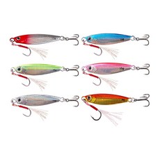 행운을파는낚시 프로모션 메탈지그 6개세트, 30g, 6개, 혼합 색상