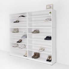 솔퍼니처 완제품 오픈 신발장 학원용 가정용 헬스장 신발장 다양한사이즈 300~1200 틈새 대용량 현관 수납장 정리대, 화이트