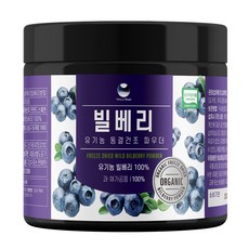 해나식품 유기농 동결건조 와일드 빌베리 분말, 100g, 1개