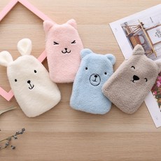 핫팩 보온주머니 찜질 핫 350ml 손난로 방한 온수 온열팩 팩 물주머니, 화이트