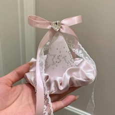 少女風飄帶蝴蝶結生日帽造型髮夾拍照道具, 粉色, 1個
