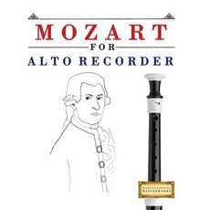(英文圖書)Mozart for Alto Recorder: 10 Easy Themes for Alto Recorder Beginner Book 平裝版, E. C. Masterworks, 英文