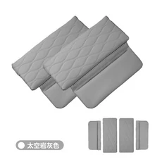 동풍용 고급 나파 가죽 센터 암레스트 박스 보호 패드 엘리베이터 수납 공간 내부 개조, 04 이파이 007 (스페이스 락 그레이)