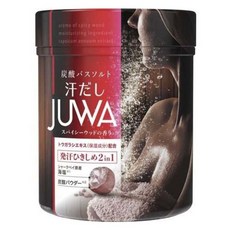 Hakugen Earth 白元 JUWA發汗碳酸入浴劑 辛辣木質調香, 1個, 500g