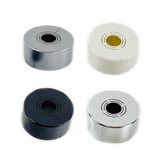 수전 편심 덮개 분리 결합 왕 수도꼭지 커버 70X30, 블랙