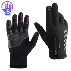 위즈펌 모든 손가락 스마트폰터치 장갑 겨울 방한 방수 스포츠 스키 자전거 등산