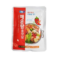 푸른 매운탕용양념 120gX10ea (각) / 밀키트포장 만능탕요리 매운탕소스 국물, 120g, 10개