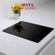 한샘 MSYS 하이라이트 1구 CTB-MSC310E (타공 265x340), 빌트인, 블랙