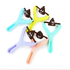 제이일 똥모양 장난감새총 똥날리기 게임 재미있는장난감