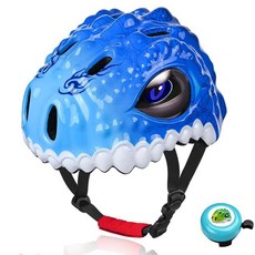 DOJASOHILMI 키즈/아동용 자전거 헬멧 남아 여아용 조절 가능한 아동용 3D 경량 통기성 및 멀티 스포츠 스쿠터 사이클링 롤러 밸런스 바이크108283, 블루