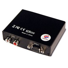 [D3212] Coms HDMI 컨버터 HDMI to VGA 2RCA 출력, 1