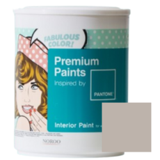 PANTONE 내부용 실내벽면 무광 페인트, 15-4503 Chateau Gray (무광), 1L, 3개
