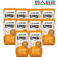 (대영) 파스퇴르 단백질 플러스 곡물맛 프로틴음료, 195ml, 10개