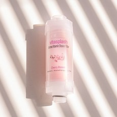 비타스플래쉬 샤워필터 벚꽃향 염소 제거 녹물 여행용, 1개