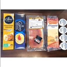 [ 6종 치즈플래터] 치즈 하몽 앤 크래커 6종세트 715g 와인안주 위스키안주 캠핑 혼술 밀키트 피크닉 개별포장, 1개, 735g
