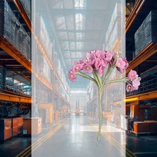 물망초 조화 진분홍 공예 꾸미기재료 인조꽃 조화다발 꽃다발 데코용