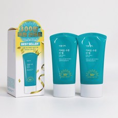 식물나라 가벼운 수분 선 젤 로션 더블 기획, 2개, 60ml