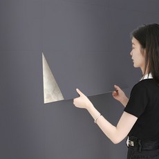 시스슈 무광 접착식 폼블록 시트지 단열 인테리어 소재, 10개, 다크 그레이(30x60cm)