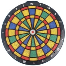 18吋安全飛鏢盤 468 安全飛鏢靶 直徑45cm 附6支安全標針, 詳見包裝