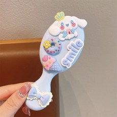 산리오 입체 미니 헤어브러쉬 빗, 시나모롤, 1개