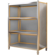 스텐 선반장 주방 수납 수납장 벽걸이 보관함 캐비닛 그릇장, 100x35x80, 1개