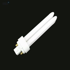 DULUX D E PL램프 FDL 18W 4핀 거실조명, 전구색(오렌지)