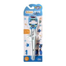 로보카폴리 에디슨젓가락 1단계 1개/어린이유아동, 로보카폴리1단젓가락폴리, 1개