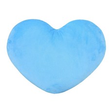 귀여운 하트 모양의 베개 선물 결혼 던지기 부드러운 베개 발렌타인 거실 데이 플러시 장식, 20cm, Blue