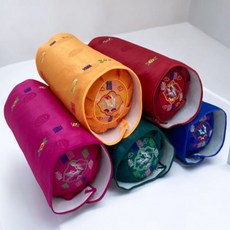 베딩조아 한실 양단 원형메밀베개 높은베개 할버니 할아버지베개 부모님선물, 1개, 초록