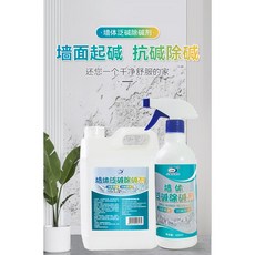 高效率高濃度牆面返鹼起鹼泛白長毛黴去鹼處理劑消鹼劑除鹼劑牆鹼清潔抗鹼劑, 1個
