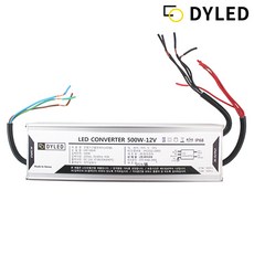 다영 조명기구용 LED 컨버터 방수형 smps 500W-12V, 1개